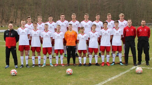 B-Jugend des SV Germania Gernrode e.V. im März 2019